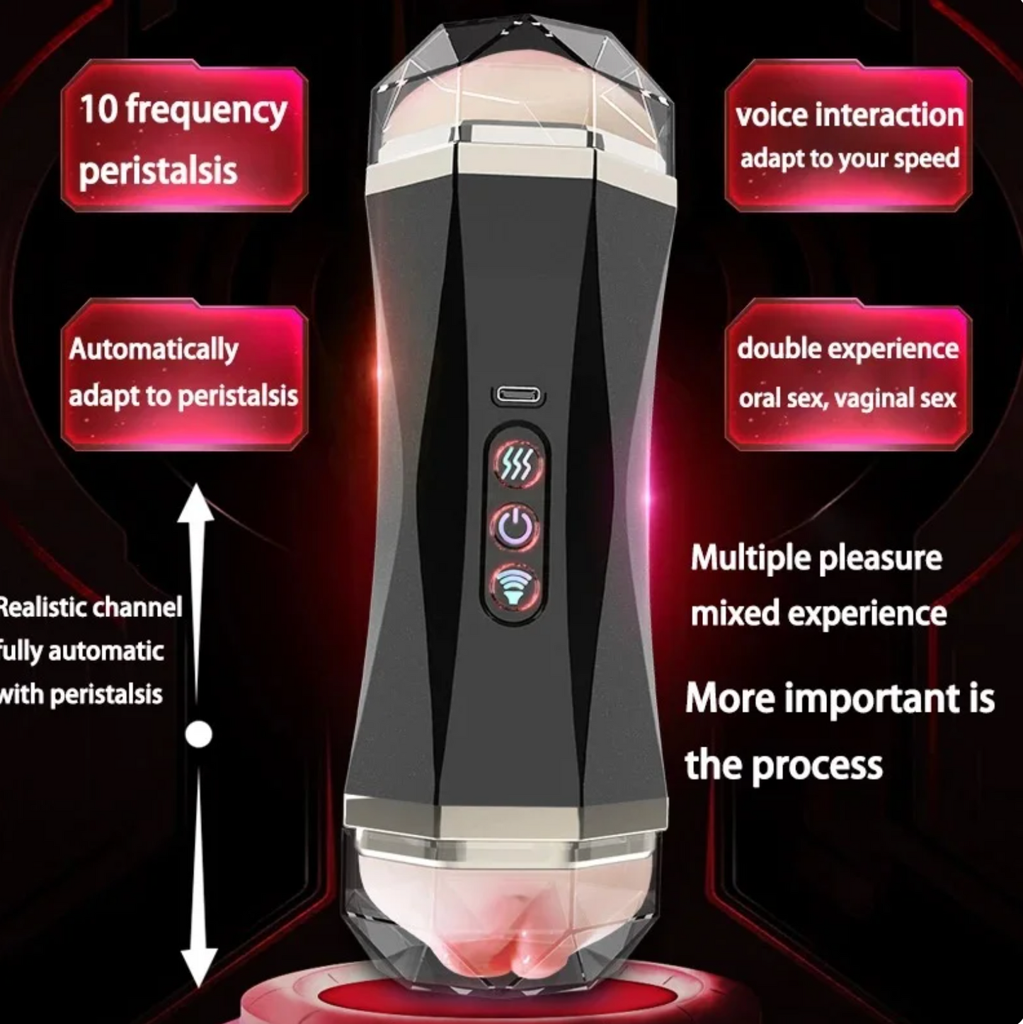 Automatic Suction Machine for Oral Sex, Best Suction Toy for Men, 8002