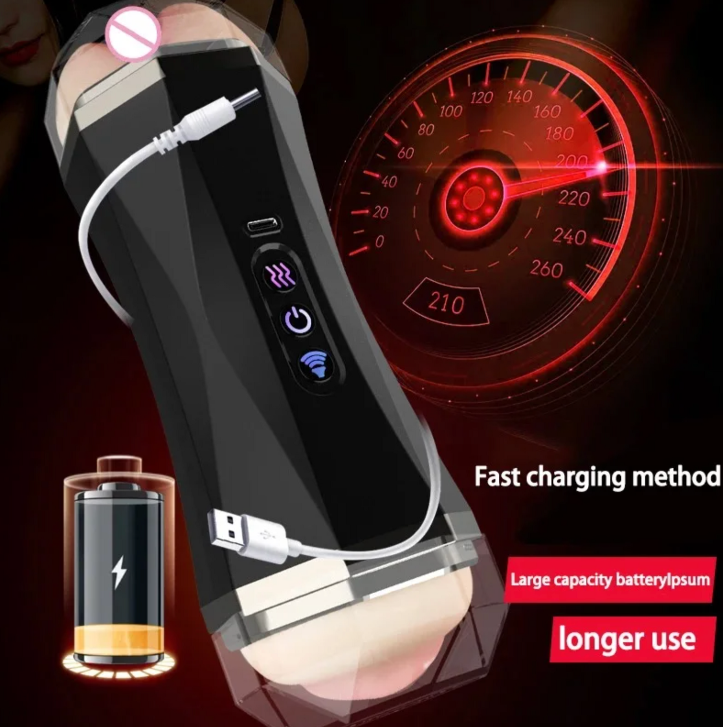 Automatic Suction Machine for Oral Sex, Best Suction Toy for Men, 8002