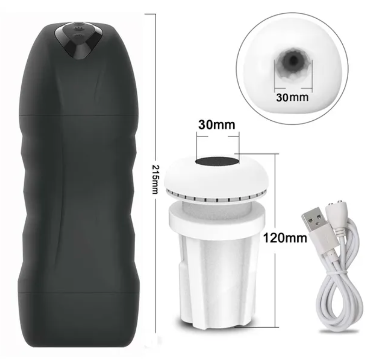 Masturbador Masculino de Succión Automática, 8003